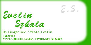 evelin szkala business card